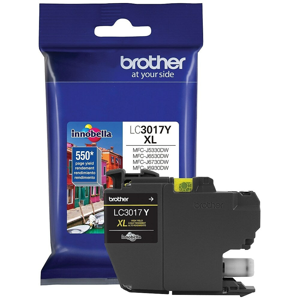 Brother LC3017 High-Yield Yellow Ink Cartridge