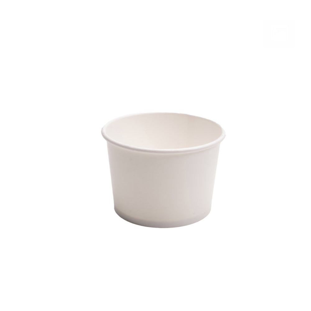Eco-Packaging 8 oz Paper Food Bowl - 1000 Pack