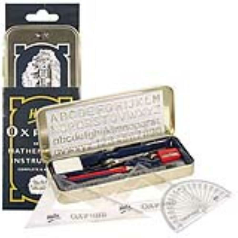 Coffret de mathématiques Helix Oxford, 10 pièces