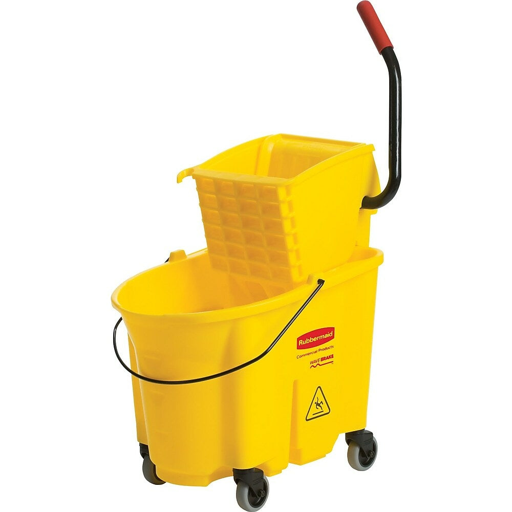 Seau/essoreuse pour balai à franges Rubbermaid WaveBrake