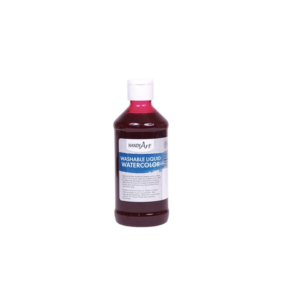 Handy Art Washable Liquid Watercolour, Pink, 236ml.