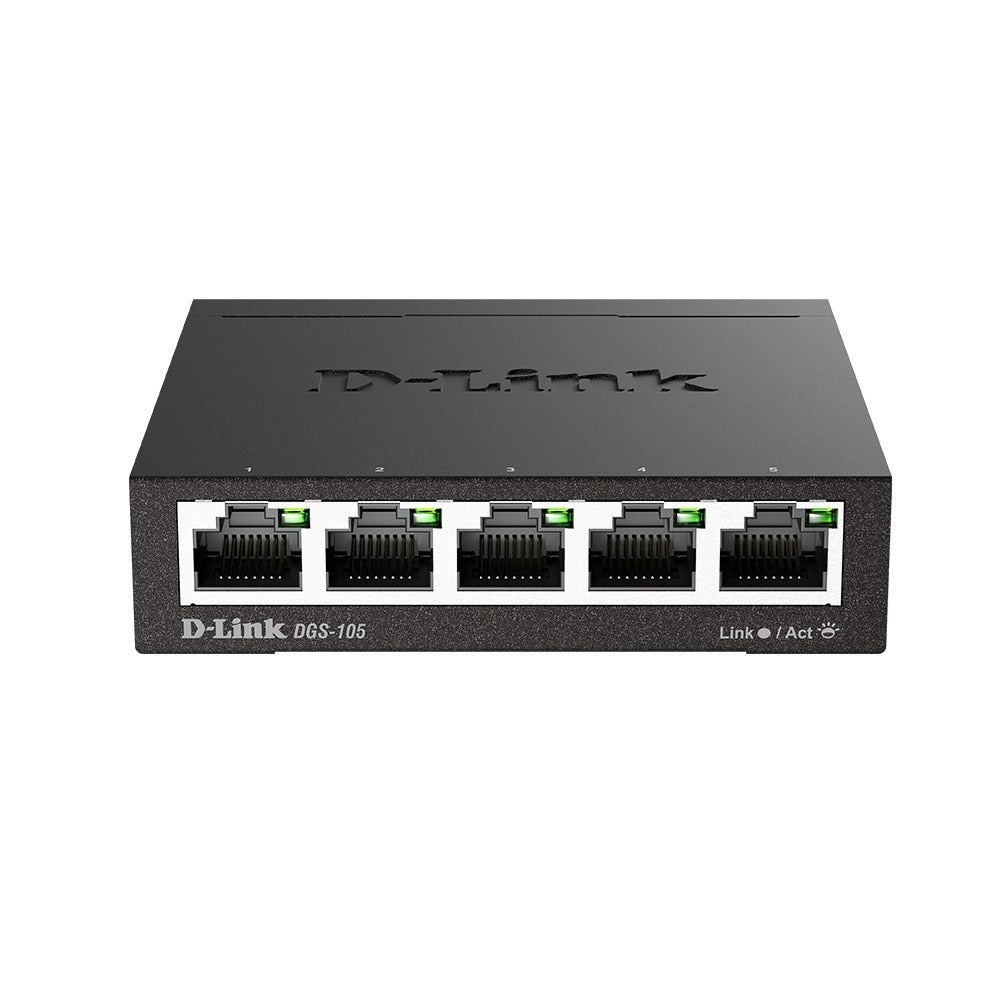 D-LINK 5-Port Gigabit Unmanaged Desktop Switch DGS-105