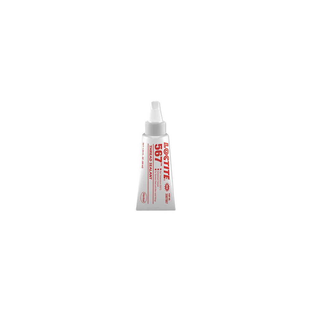 Mastic d'étanchéité pour filetage haute température Loctite 567 - Blanc cassé