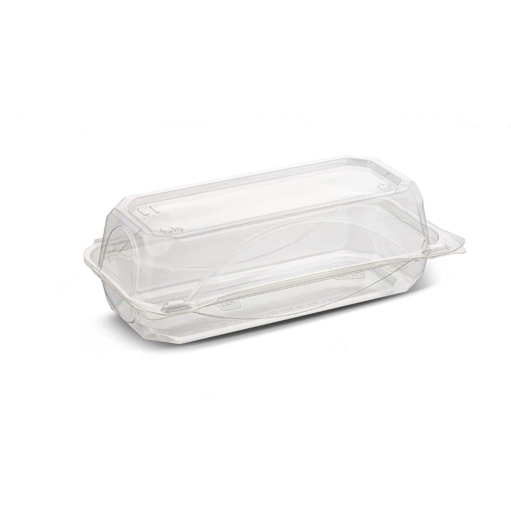 Eco-Packaging RPET Clear Clamshell - 3" D x 9" W x 6" H