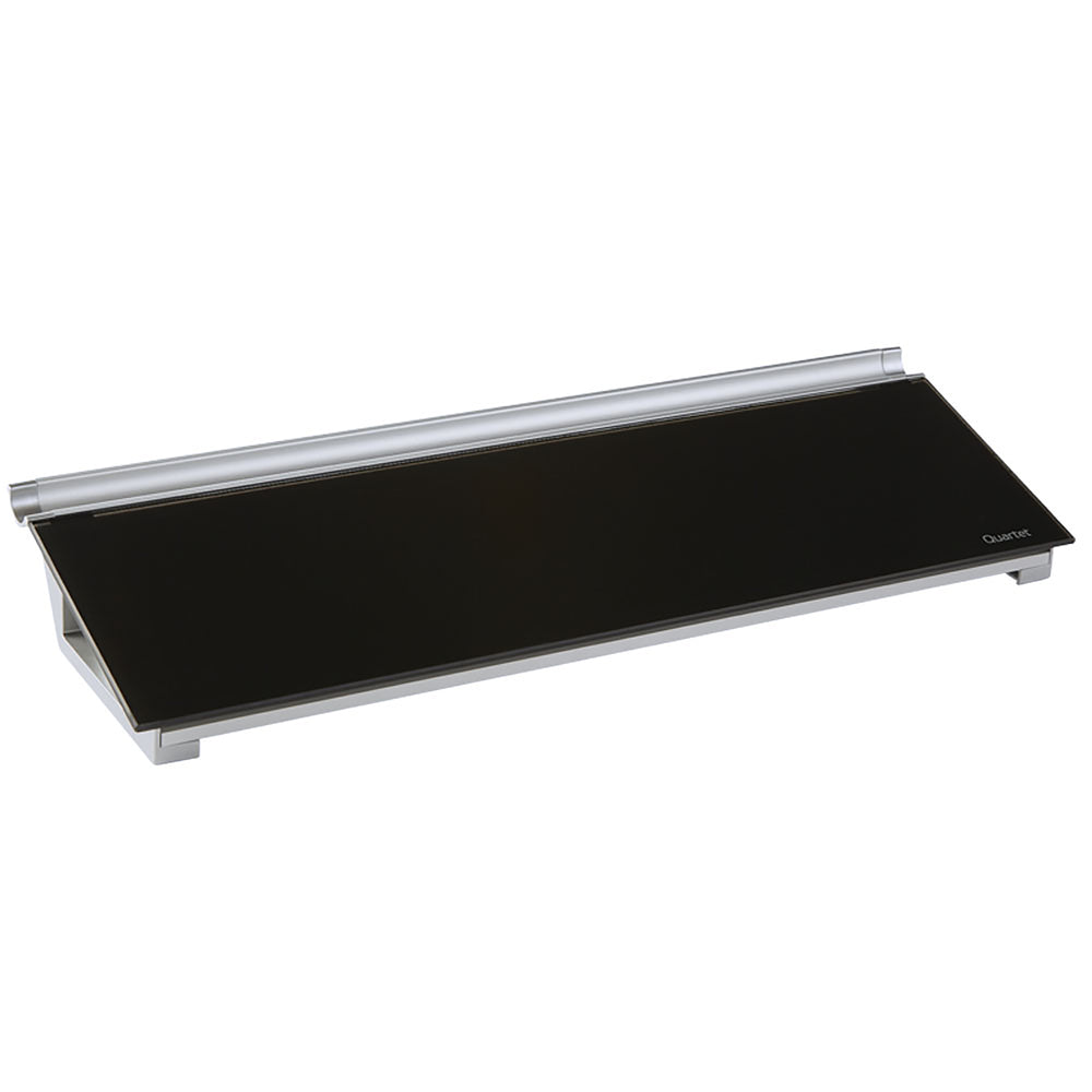 Bloc-notes effaçable à sec Quartet pour bureau - 45,7 x 15,2 cm - Noir