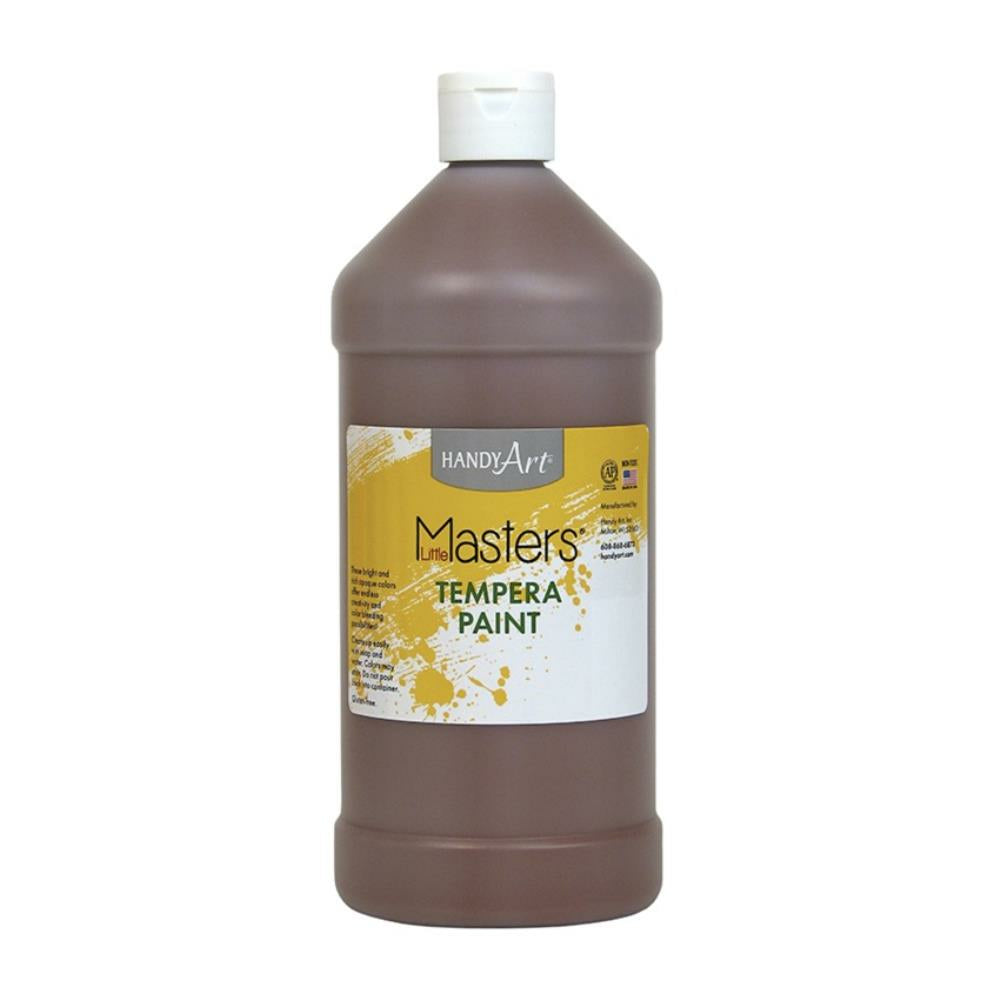 Little Masters Tempera Paint - 946 ML - Brown