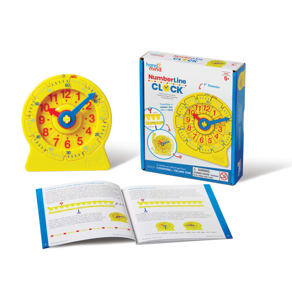Horloge numérique Hand2Mind - Mini horloge pour étudiants