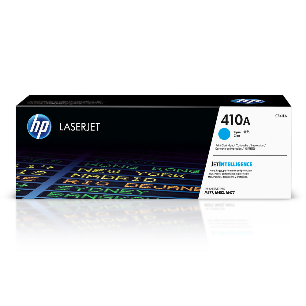 HP 410A (CF411A) Cyan Original LaserJet Toner Cartridge