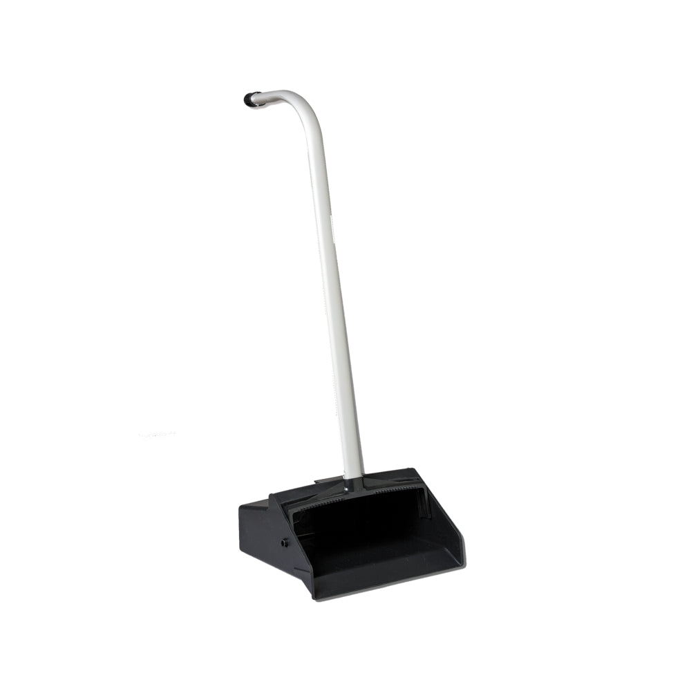 Pelle à poussière en plastique Vileda avec manche ergonomique - Noir