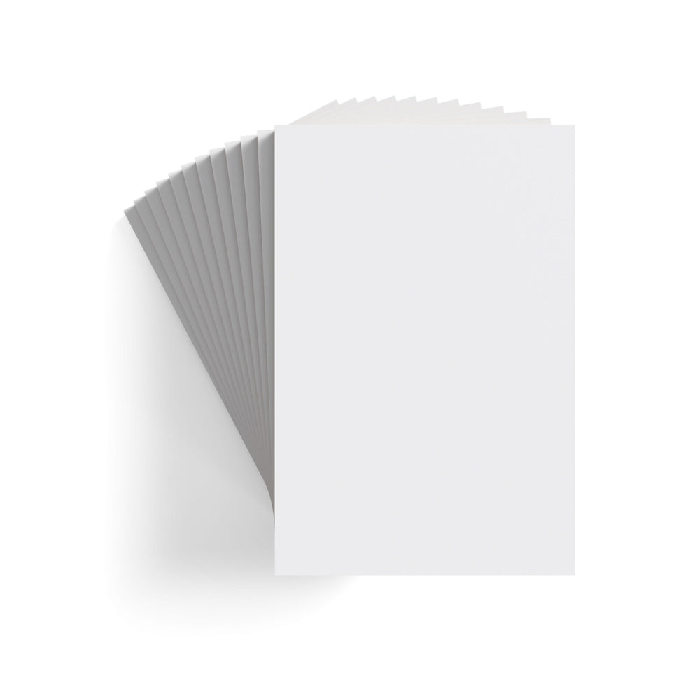 Bloc-notes non ligné Staples - 4" x 6" - Blanc - 100 feuilles/bloc - Paquet de 6