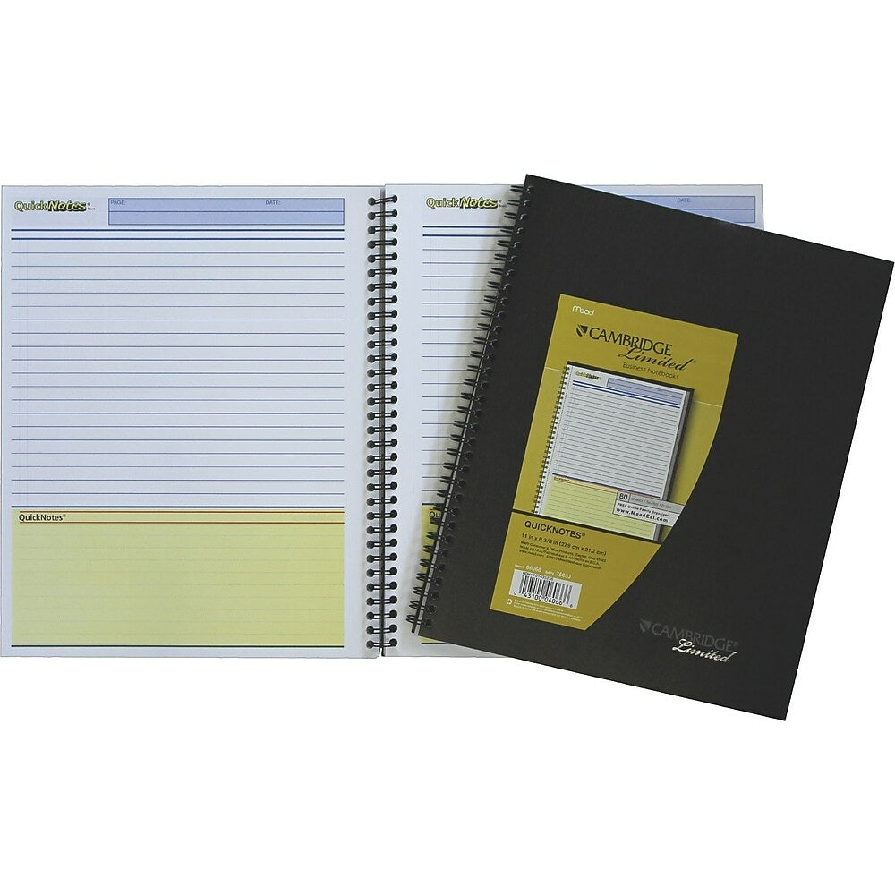 Carnet de notes Cambridge Business - Agenda QuickNotes 9" x 11", 40 pages