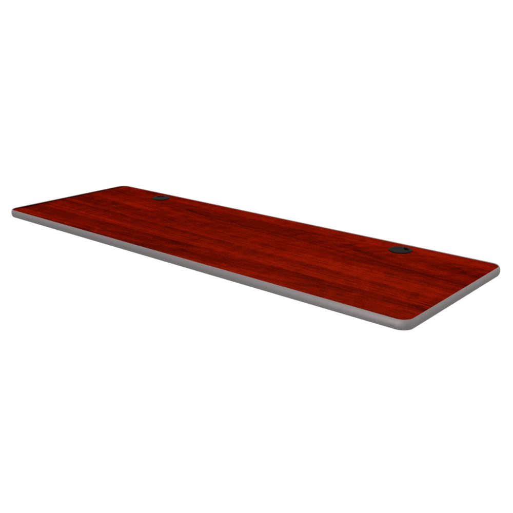 Plateau de table rectangulaire Heartwood 24" x 72" - Cerisier Henna