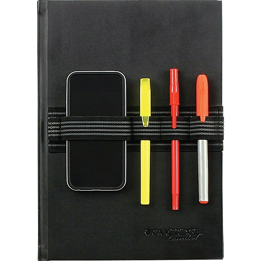 Cambridge Tech Bungee Notebook, 11" x 7-11/16", 160 pages