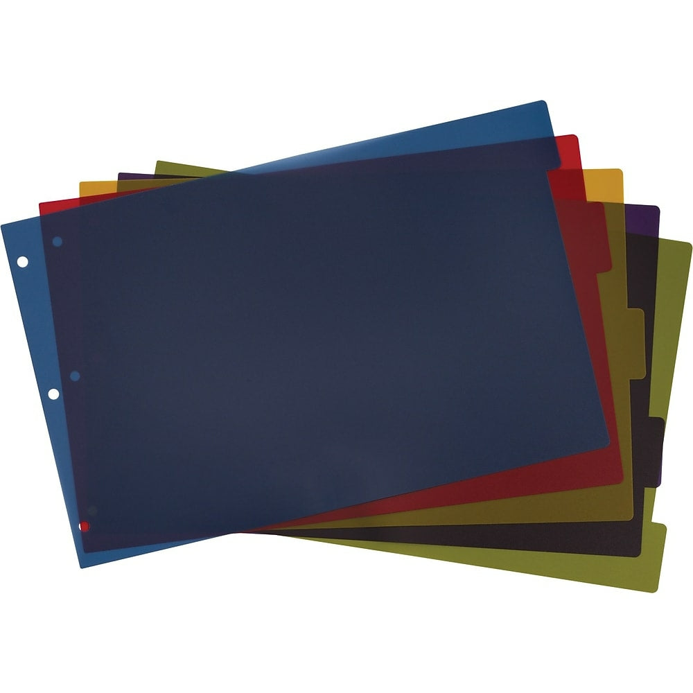 Intercalaires Cardinal Tab - 5 onglets - Multicolore