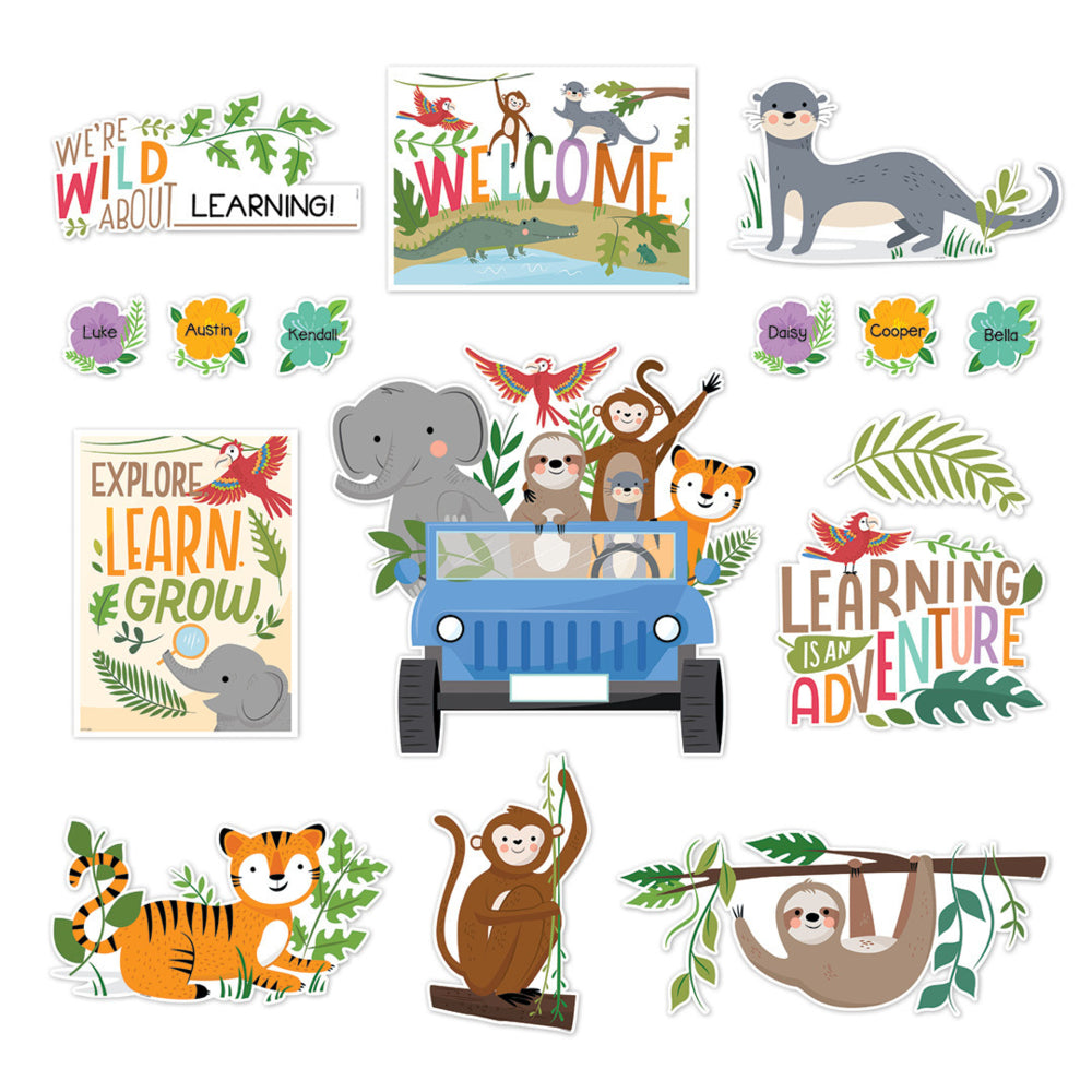 Tableau d'affichage des Amis de la Jungle de Creative Teaching Press