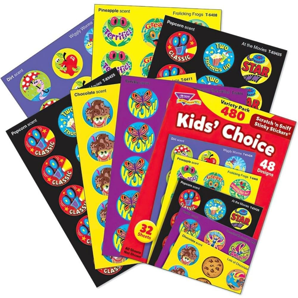 TREND Stinky Stickers Kids' Choice Variety Pack