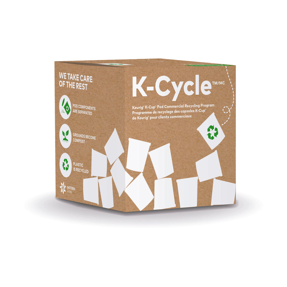 Boîte de recyclage en carton Keurig K-Cycle - Petite