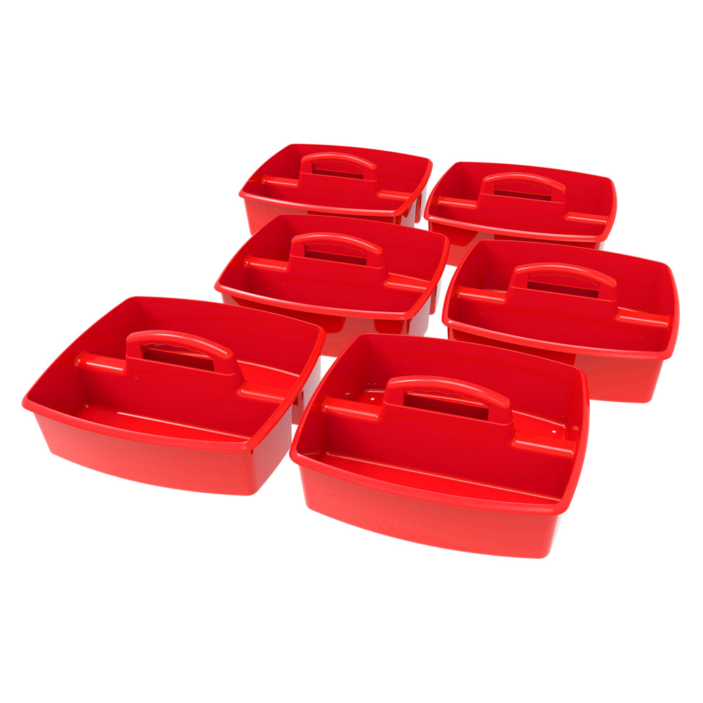 Grand Caddy Storex - 33 x 27,94 x 16,19 cm - Rouge