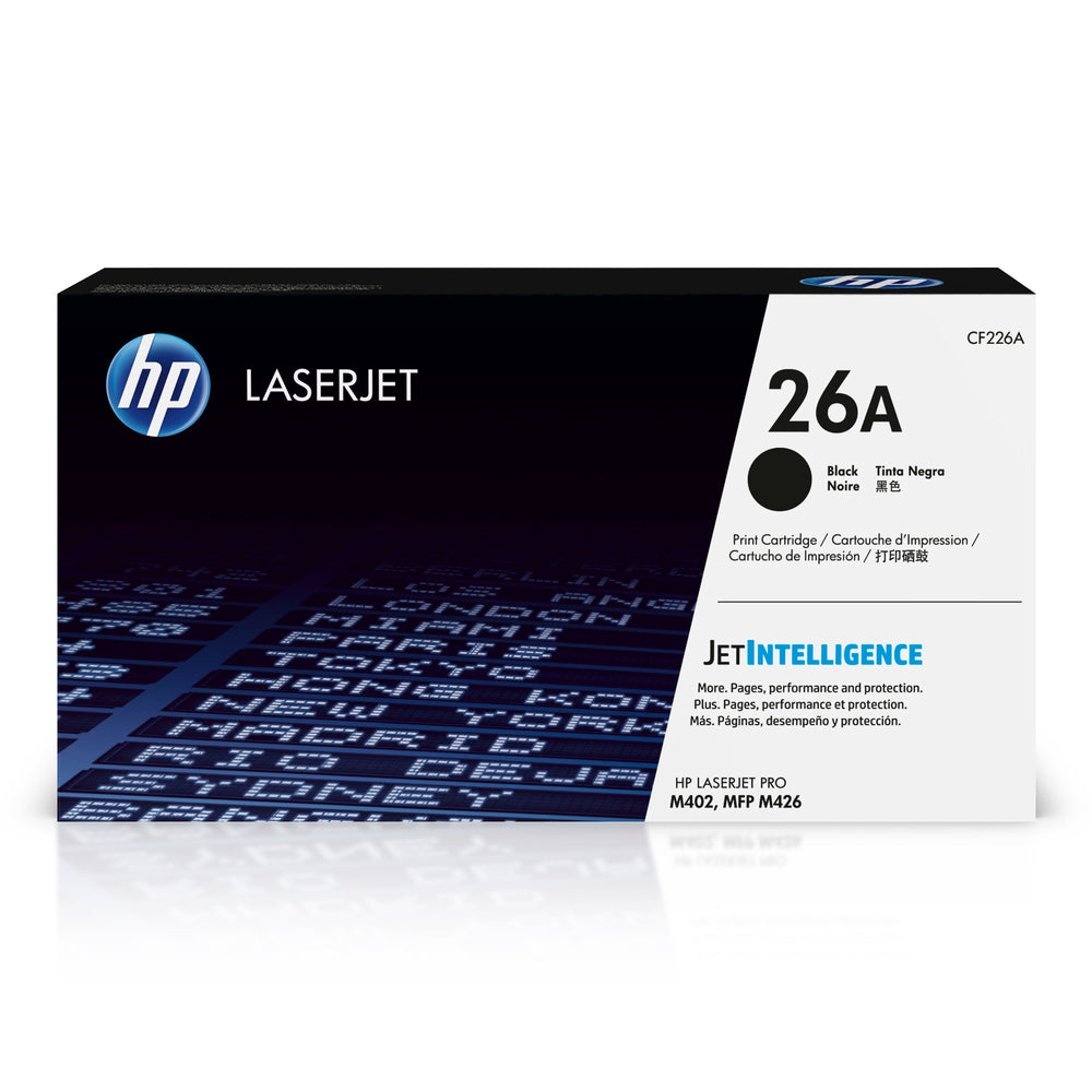 HP 26A (CF226A) Black Original LaserJet Toner Cartridge