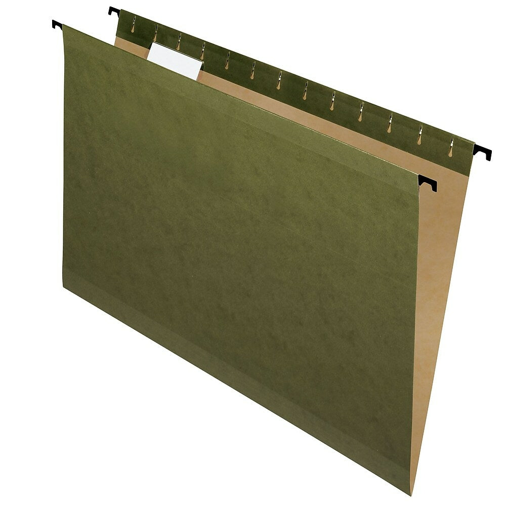 Pendaflex SureHook Reinforced Standard Green Hanging File Folders - Legal Size - 20 Pack