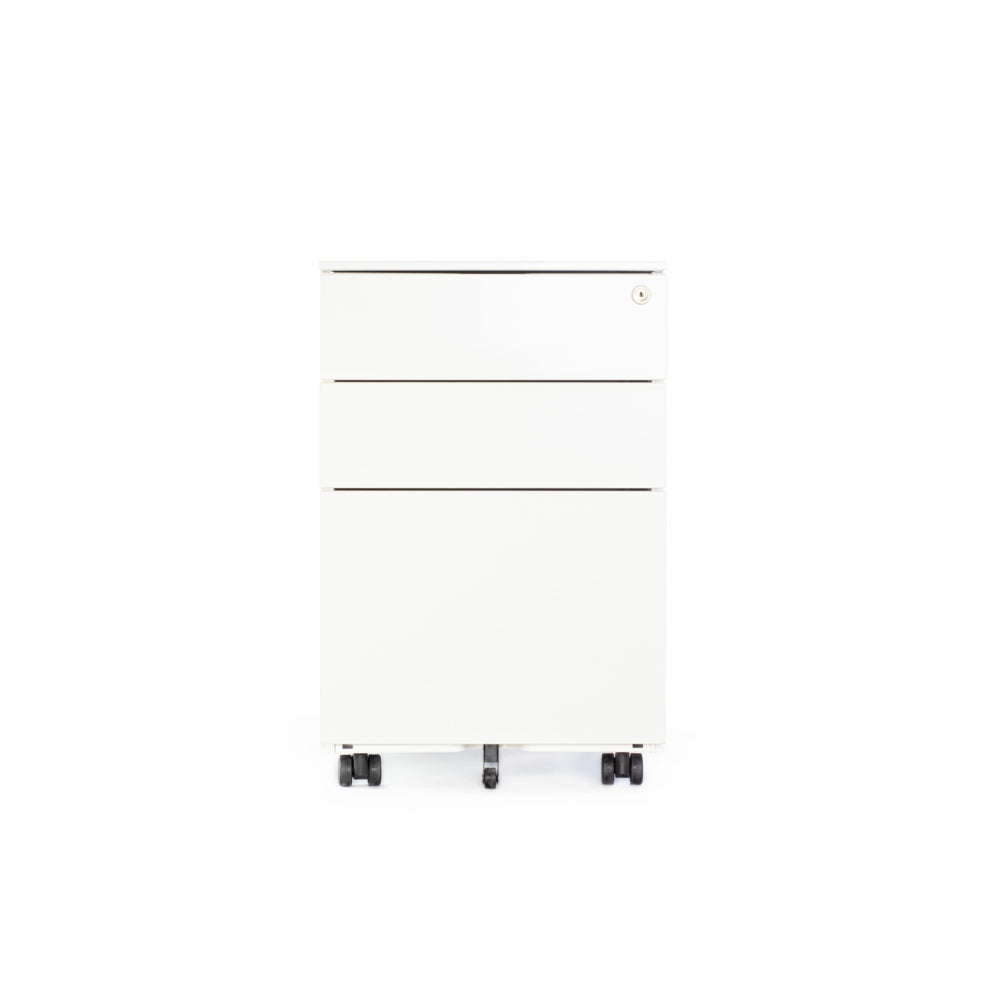 Armoire à trois tiroirs Gry Mattr - Blanc