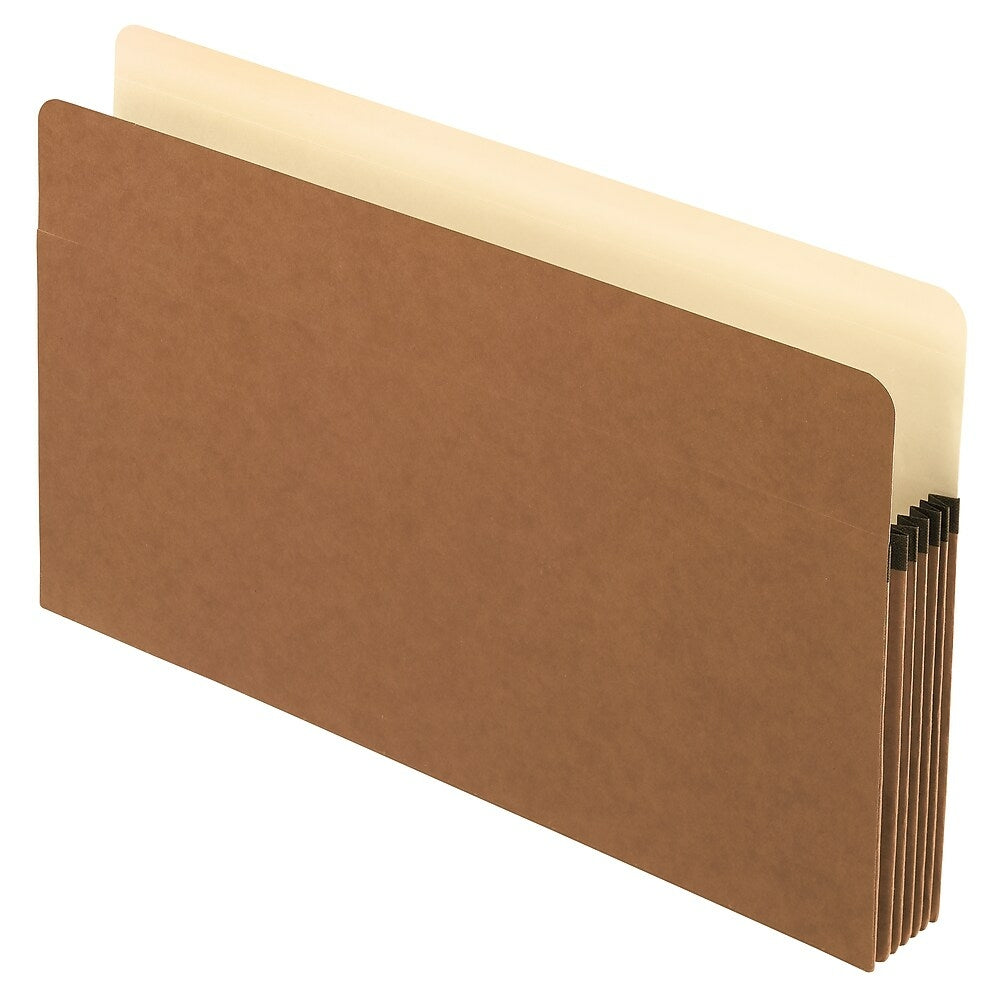 Pochettes de classement Staples, extension de 5,25 po, format légal, paquet de 5