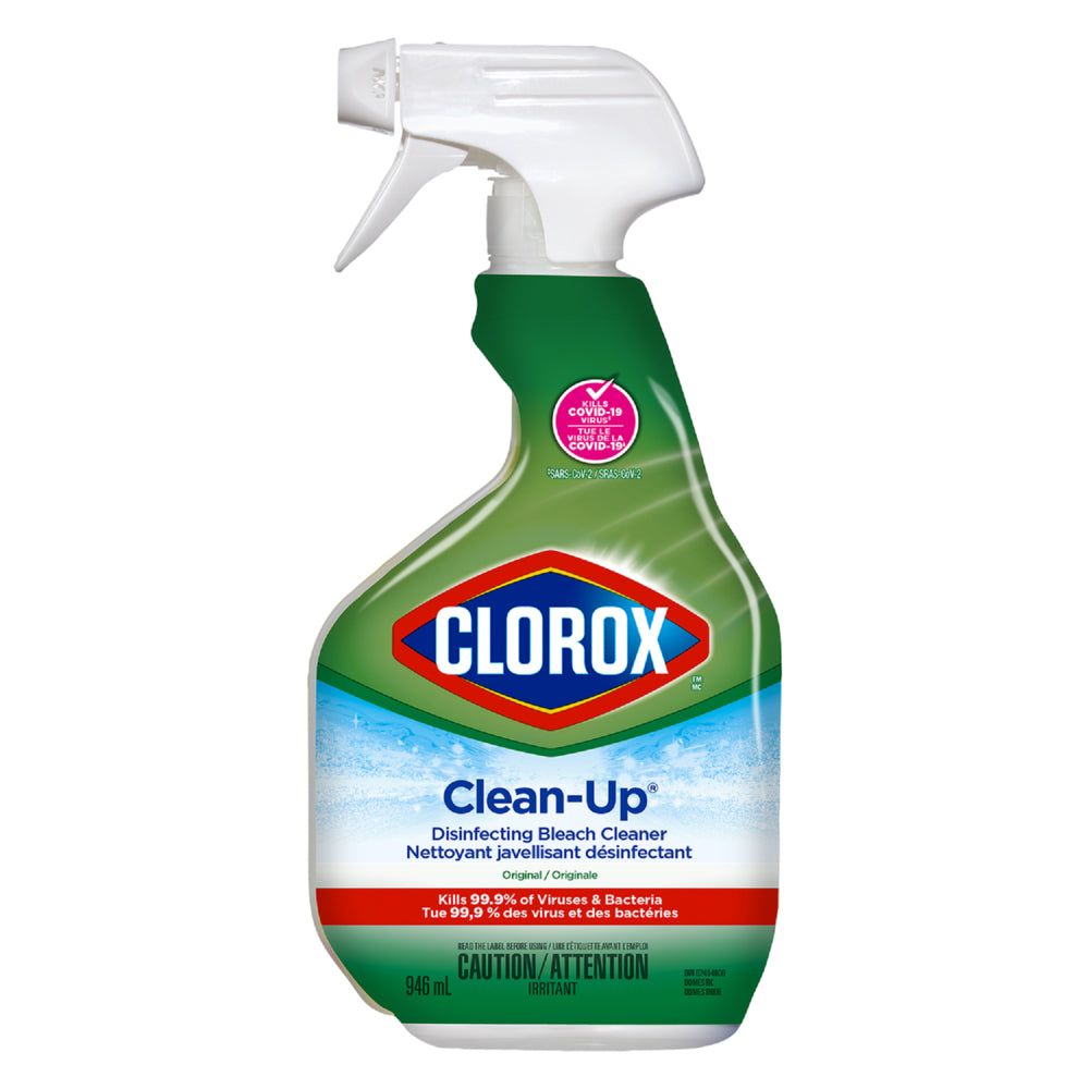 Clorox Clean-Up Disinfecting Bleach Cleaner Spray - Original Scent - 946 mL