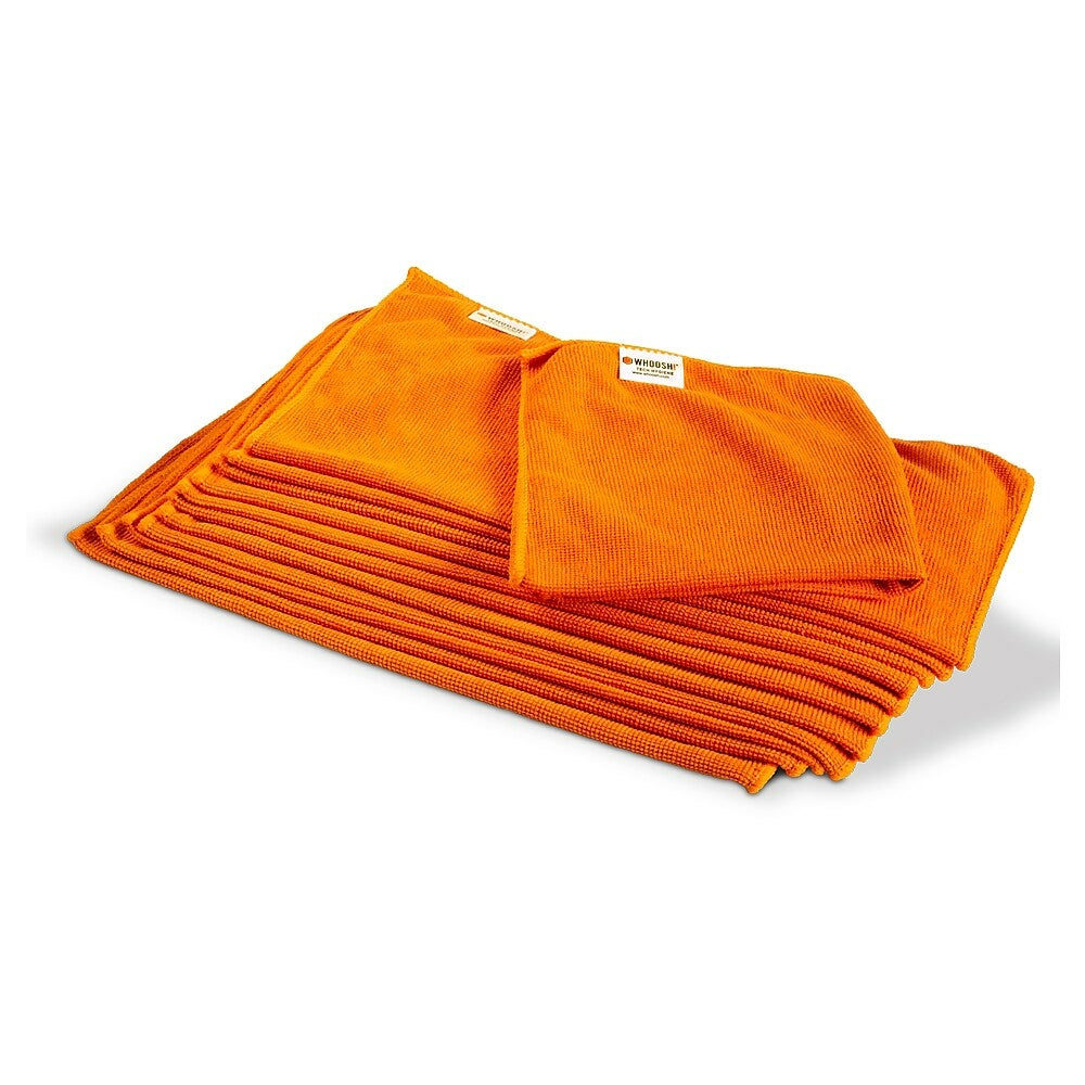 WHOOSH! Pro Size Antimicrobial Washable Cloths - 14" x 14" - 12 Pack