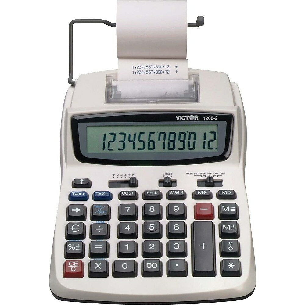 Victor 12082 Printing Calculator - 12-Digit