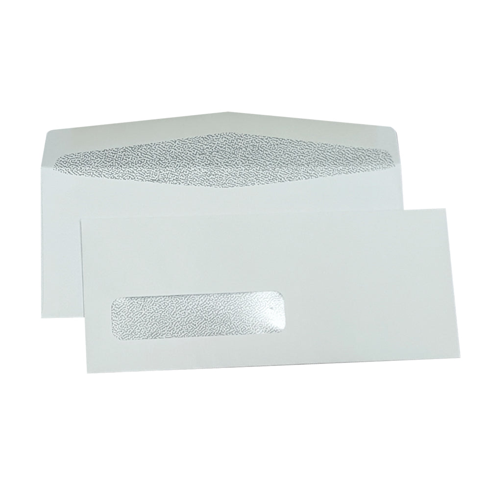 Enveloppes SupremeX avec fenêtre - 3-5/8" x 8-5/8" - Blanc - Paquet de 500