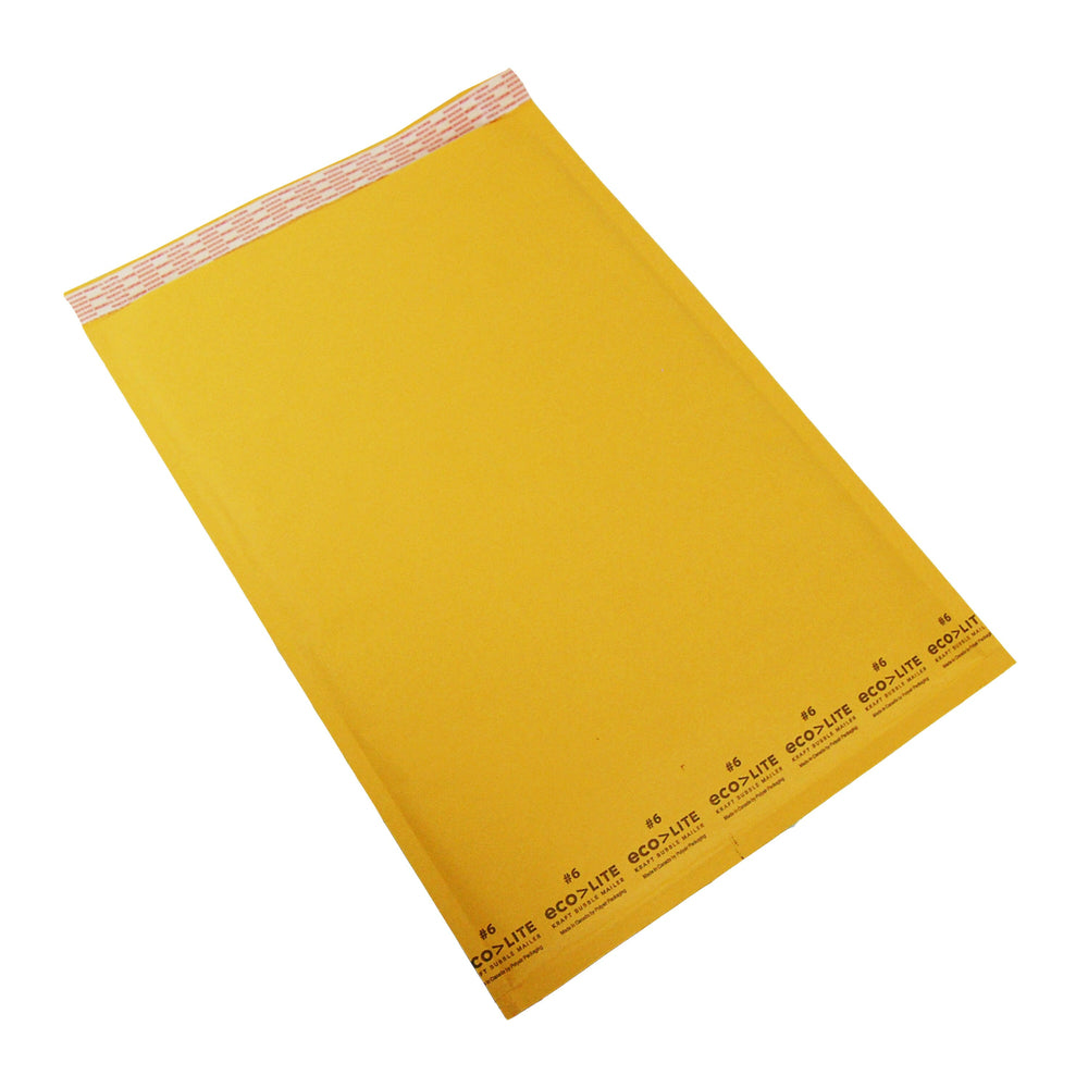 Enveloppes à bulles Polyair Ecolite n° 6 - 12,5" x 19" - Paquet de 25