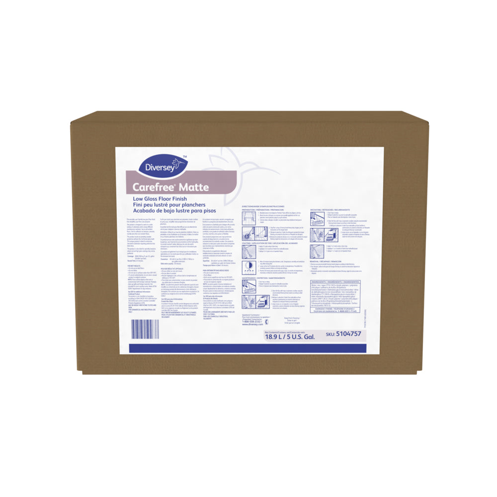 Fini mat pour sols Diversey Carefree - 18,9 L