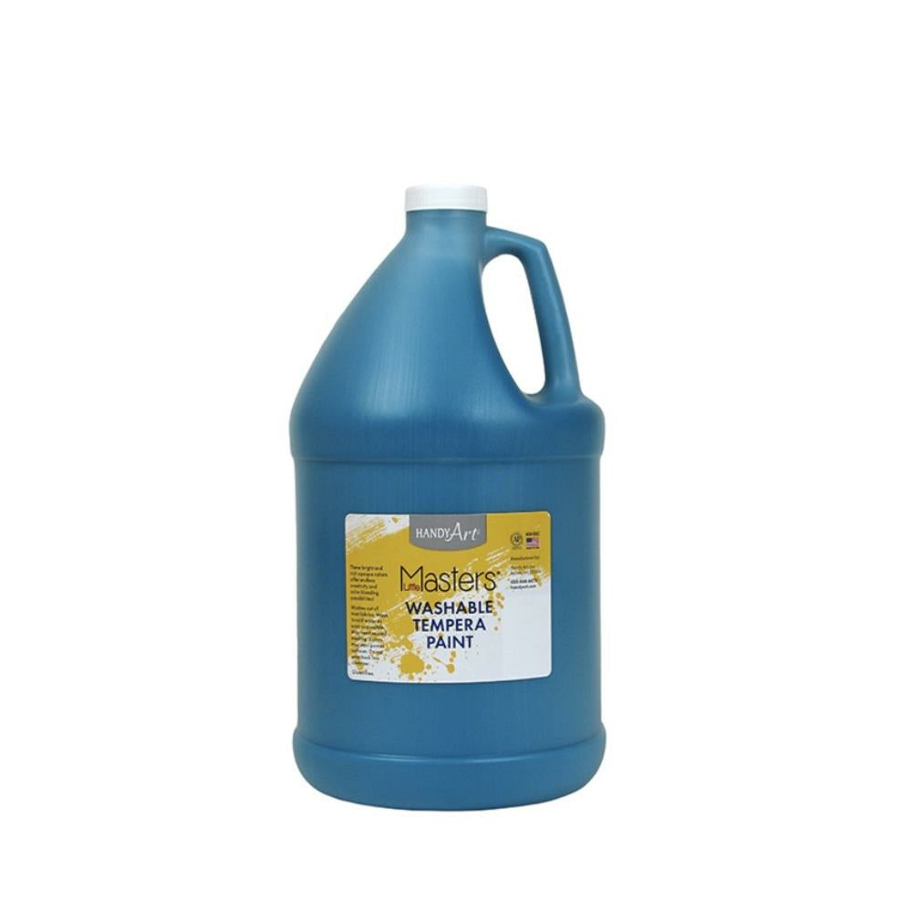 Little Masters Washable Tempera Paint - 3.78L - Turquoise
