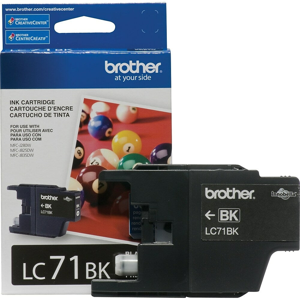 Brother LC71 Black Ink Cartridge (LC71BKS)