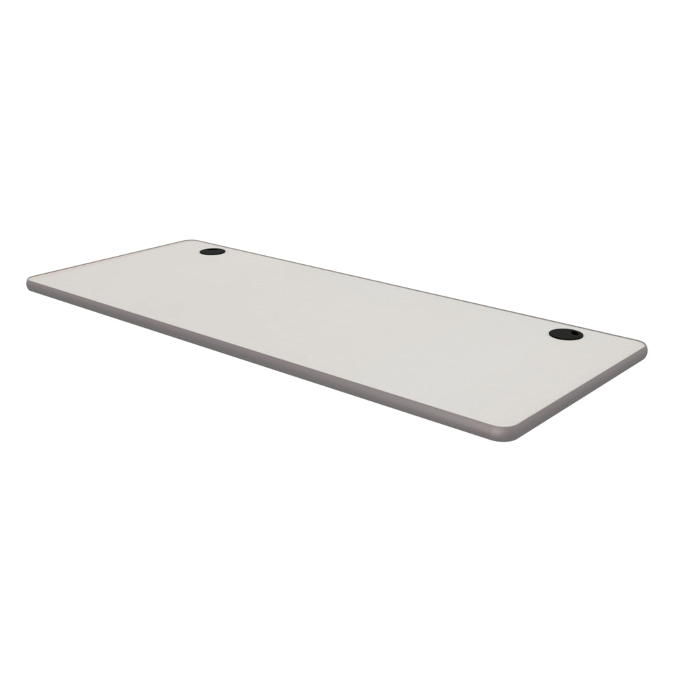 Plateau de table rectangulaire Heartwood 24" x 60" - Gris
