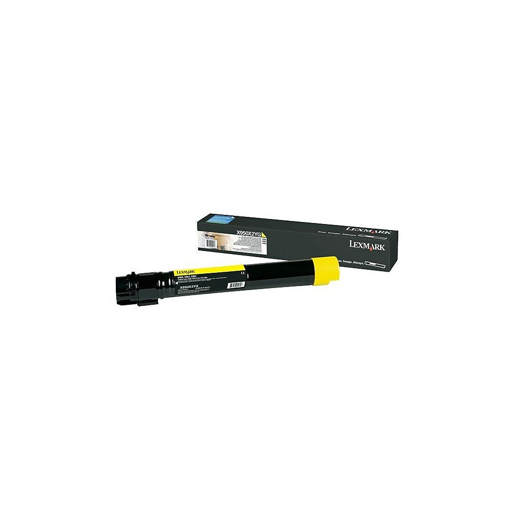 Cartouche de toner jaune Lexmark C950 (C950X2YG) - Très haut rendement