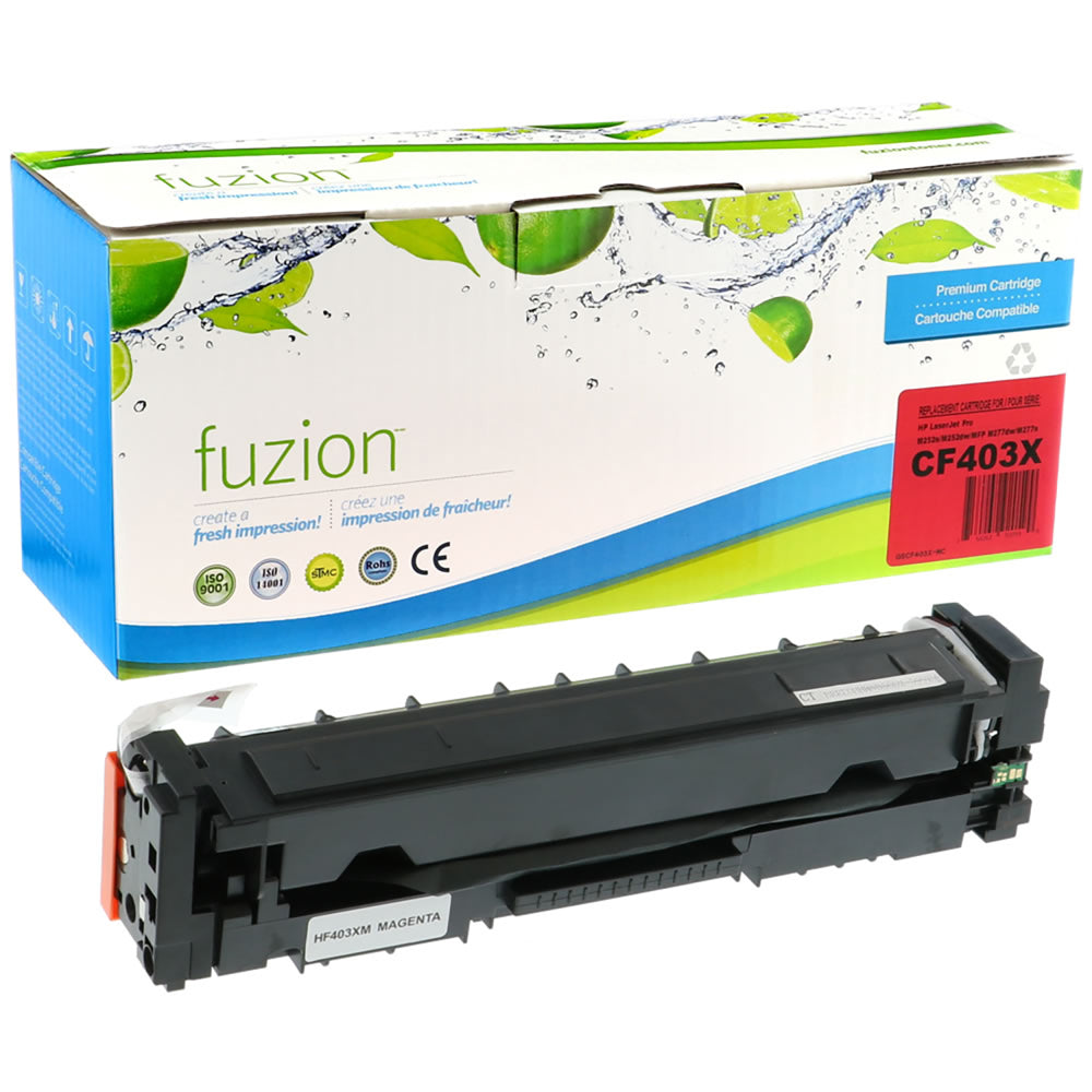 fuzion HP 201X Compatible Toner Cartridge - High Yield - Magenta