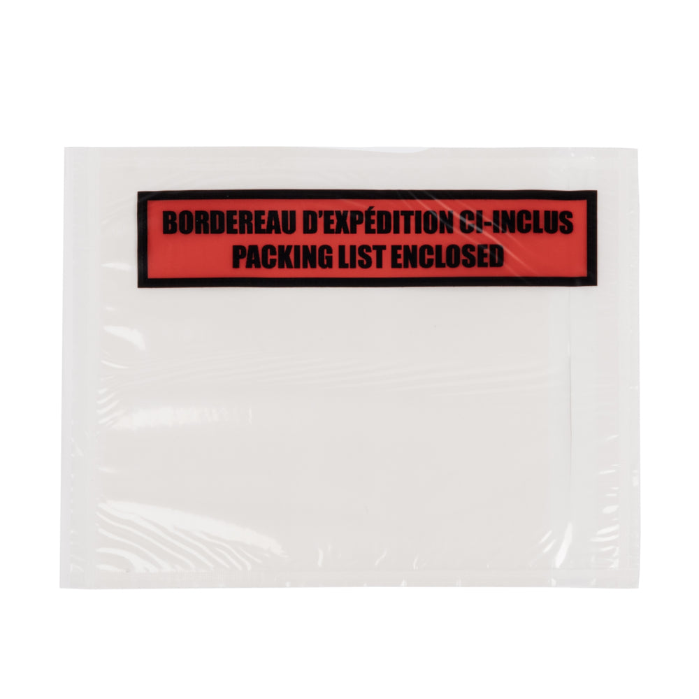 Geocan Packing Slip Envelopes - 4.5" x 5.5" - 1000 Pack