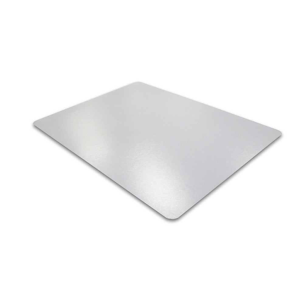 Floortex Recycled Hard Floor Chair Mat, 48" x 60", Clear