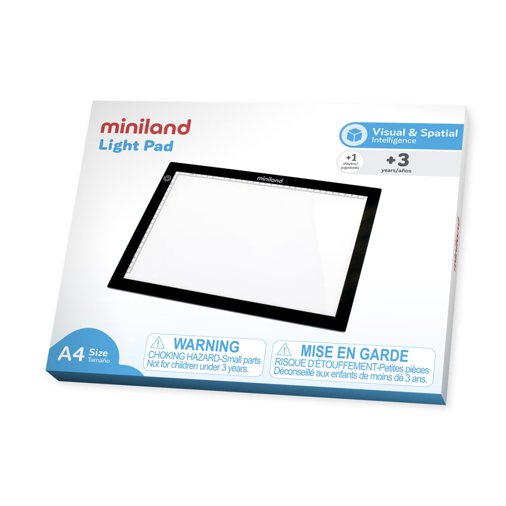 Bloc lumineux éducatif Miniland A4
