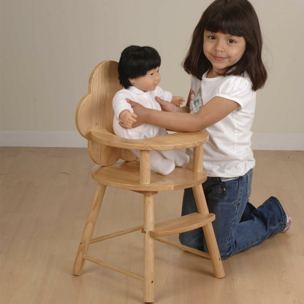 Marvel Education Wooden Doll High Chair