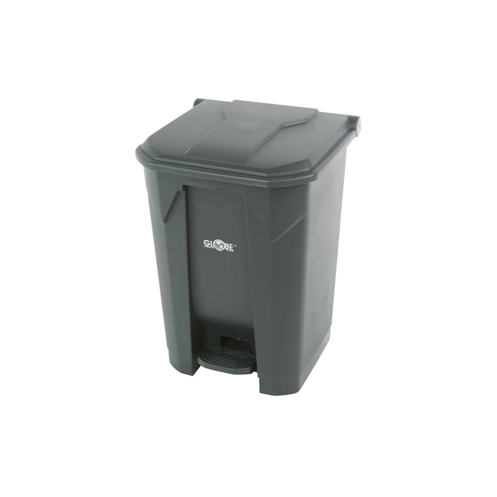 Globe Commercial Step-On 18 Gallon Garbage Bin - 3 Pack