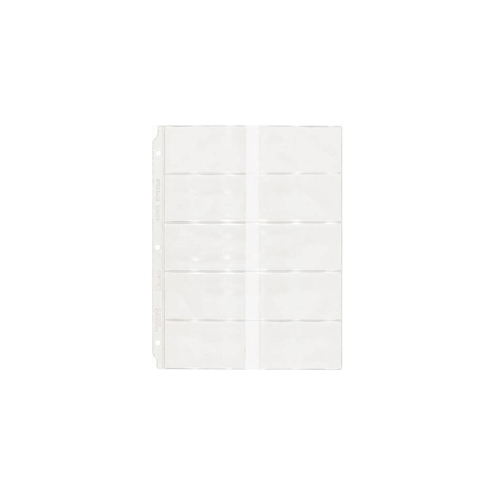 BUSINESS CARD POCKET 11X8.5
