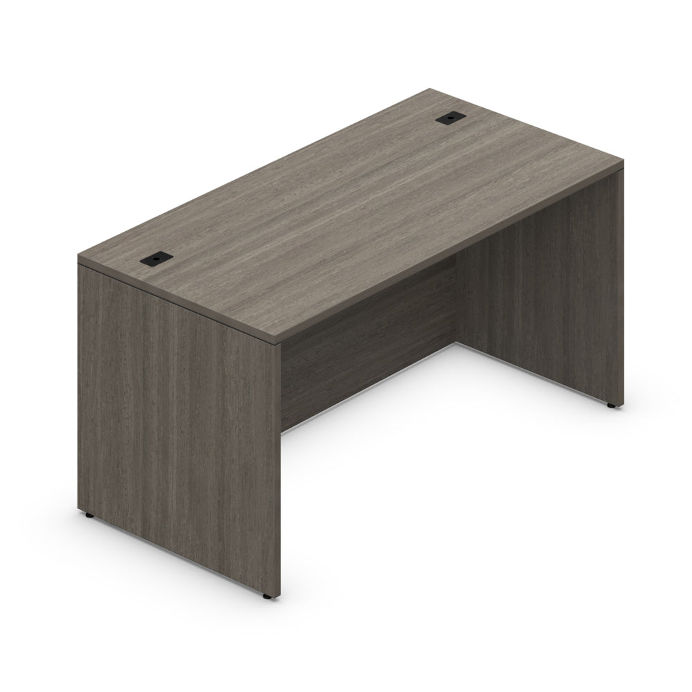 Offices to Go Newland Rectangular Desk - 66" x 30" - Grey