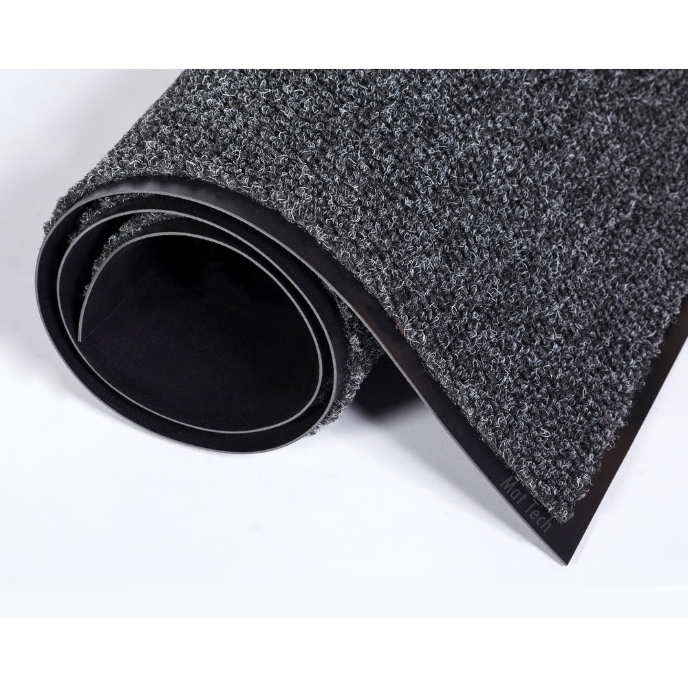 Tapis Mattech Marathon, essuie-glace/grattoir, 10 pi x 4 pi x 3/8 po, anthracite