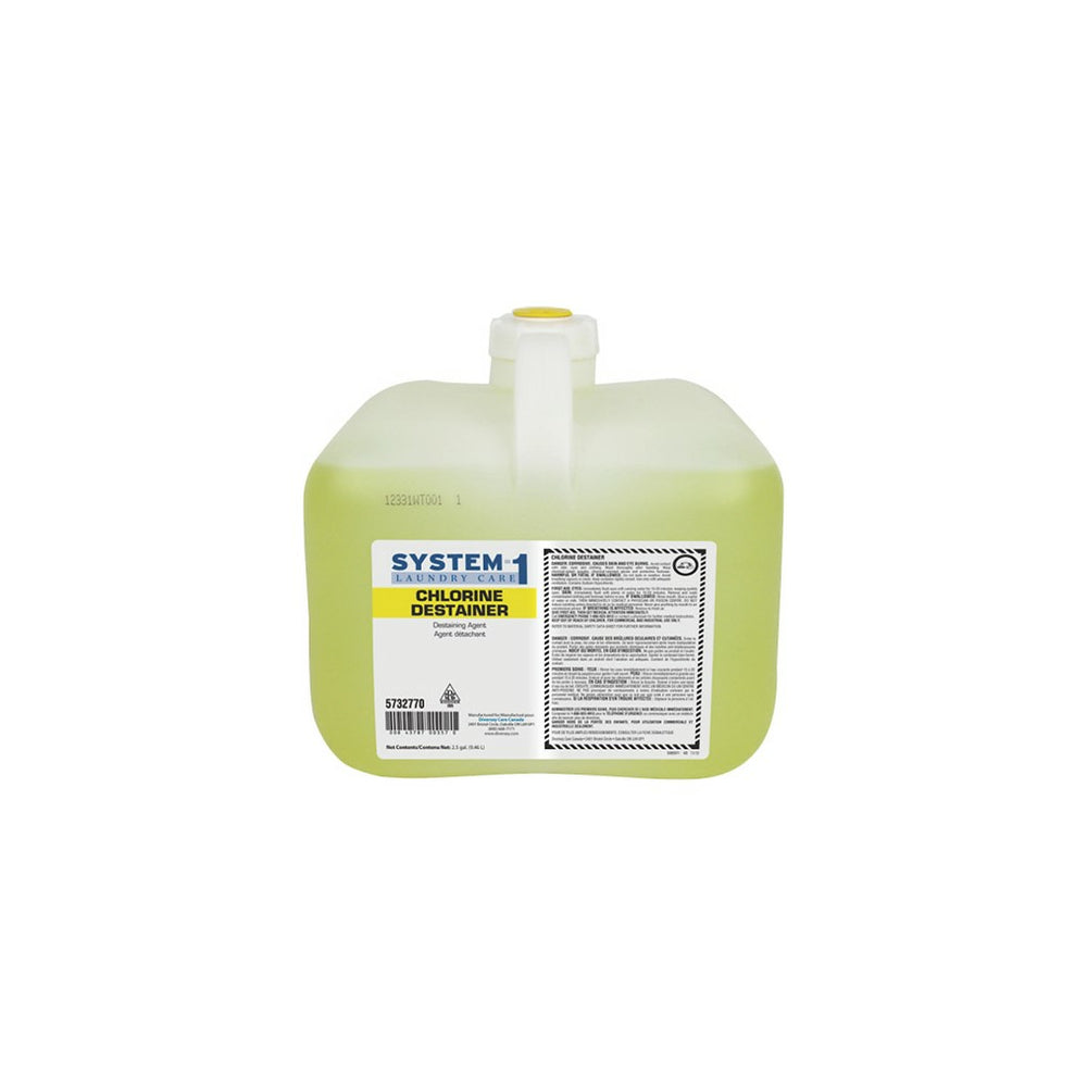 Diversey System 1Laundry Care Destainer - 9.46L