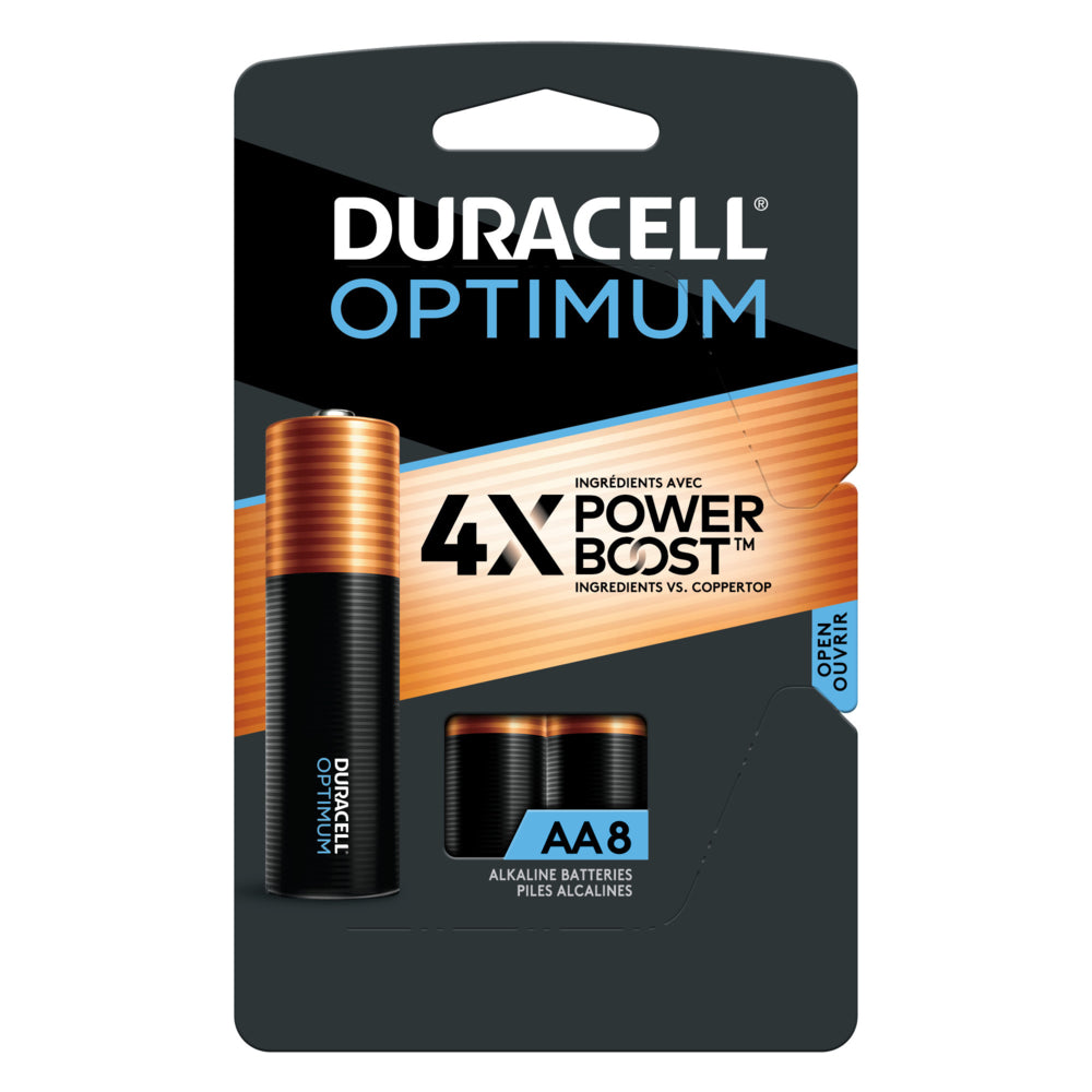 Duracell Optimum AA Batteries - 8 Pack
