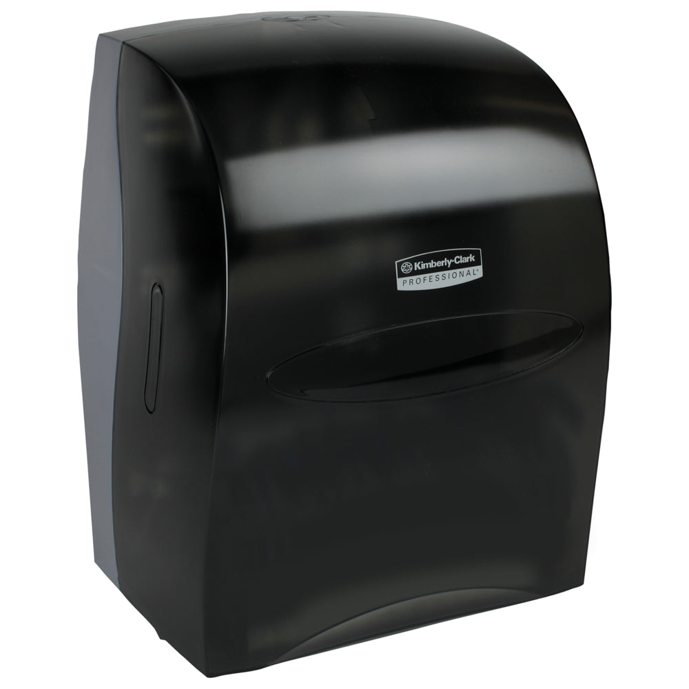 Kimberly-Clark Professional Sanitouch Manual Hard Roll Towel Dispenser - for 1.5" Core Roll Towels - 12.63" x 16.13" x 10.2" - Black