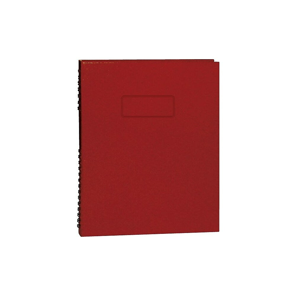 Carnet Blueline Notepro, 9-1/4" x 7-1/4", rouge, 192 pages