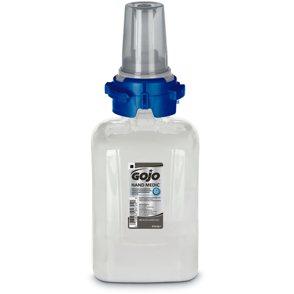 Gojo HAND MEDIC Professional Skin Conditioner Refill for HAND MEDIC ADX-7 Dispenser - 685 mL - 4 Pack